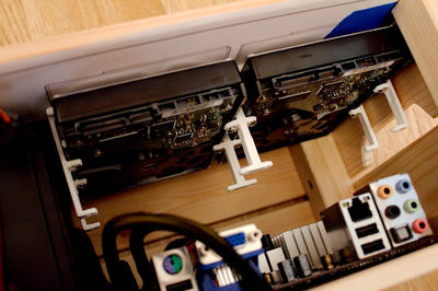 Two drives installed.